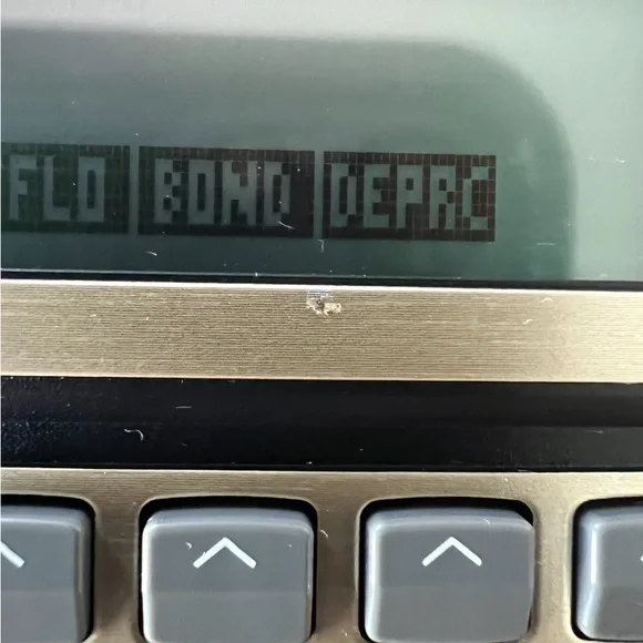 HP 17bII+ Financial Calculator with Case & User Guide - Picture 9 of 9